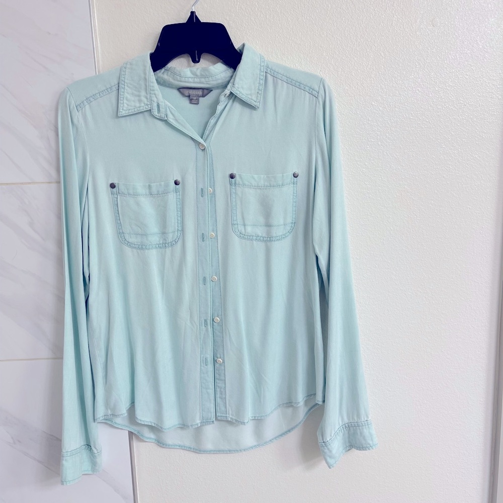 Rubbish Long Sleeve button up top